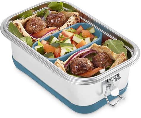 dash the fit cook x stainless steel lunch box|The Fit Cook Stainless Steel Lunch Box.